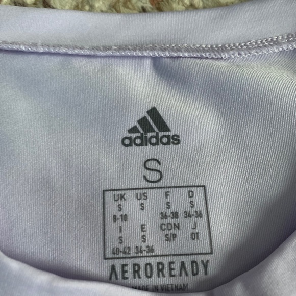 Purple Adidas t-shirt - Picture 2 of 2